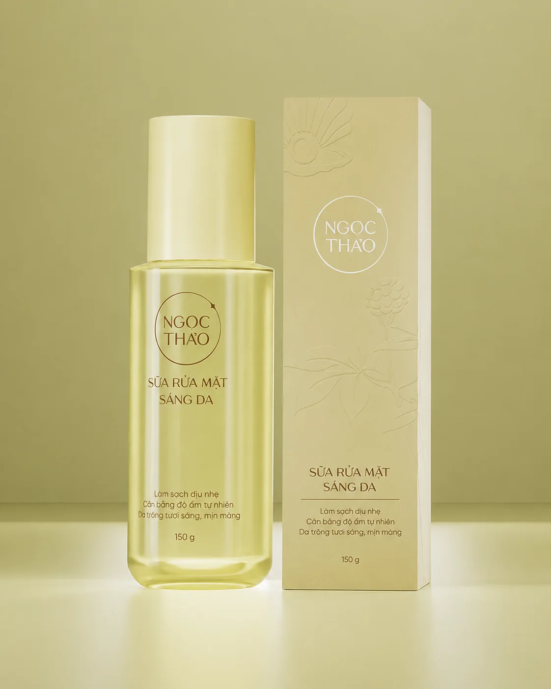 Sữa rửa mặt sáng da Ngọc Thảo